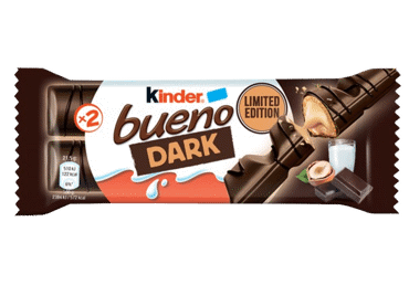 KINDER BUENO DARK vaflinis batonėlis, 43 g