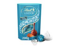 Šokoladiniai rutuliukai LINDT LINDOR su sūdyta karamele, 200 g