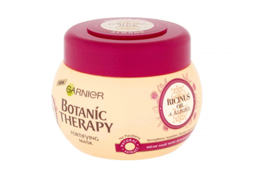 Plaukų kaukė GARNIER BOTANIC THERAPY RICIN ALMOND, 300 ml