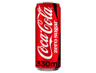 Gazuotas gėrimas COCA-COLA ZERO, 330 ml