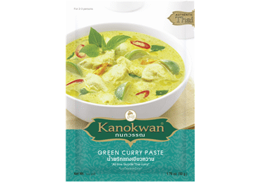 Žalioji kario pasta KANOKWAN, 50 g