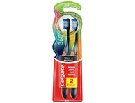 Dantų šepetėliai COLGATE 360° FRESH'N PROTECT, 2 vnt., 2 vnt.