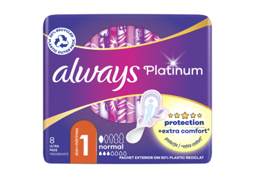 Higieniniai paketai ALWAYS PLATINUM NORMAL, 8 vnt.