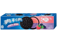 Šilauogių ir aviečių kakaviniai sausainiai OREO, 97g.