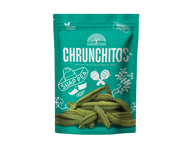Vakuume kepintos žirnių ankštys CHRUNCHITOS, 45 g