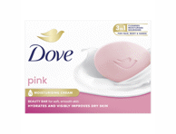Gabalinis tualetinis muilas DOVE PINK, 90 g