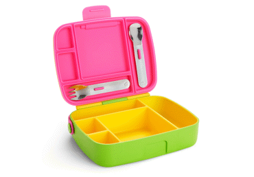 MUNCHKIN priešpiečių dėžutė Bento, 18 mėn+, geltona, 1253101 - 2