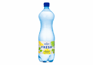 Geriamasis vanduo VICHY FRESH,citrinų ir žal. cit. sk, 1,5 l, 1.5 l