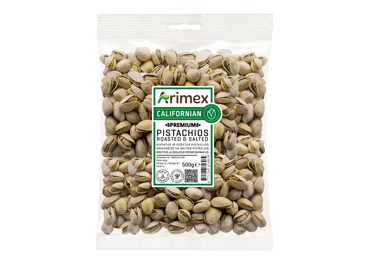 Keptos, sūdytos pistacijos PREMIUM FAMILY PACK ARIMEX, 500 g - 2