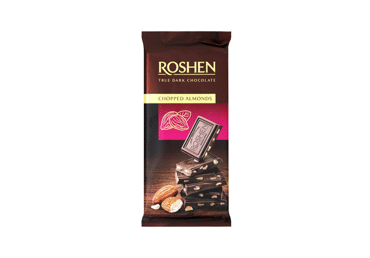 Šokoladas ROSHEN su sūdytais migdolais, 85 g