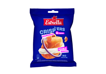 Žemės riešutai apvalk. ESTRELLA CRISPERS, griet., svog. sk., 140 g
