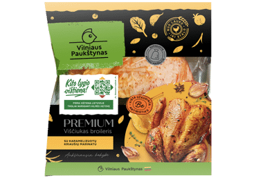 Viščiukas PREMIUM su karamelizuotų kriaušių marinatu, 1 kg