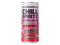 Gazuotas gaivusis gėrimas CHILL SPRITZ aviečių skonio, 330 ml