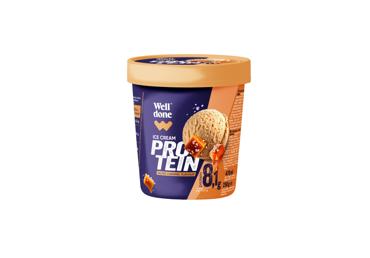 Valg. ledai WELL DONE, sūd.karam. skonio su baltymais, 250 g