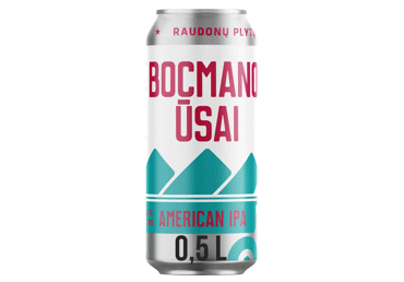 RAUDONŲ PLYTŲ alus BOCMANO ŪSAI, 500 ml