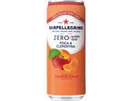 Persikų ir mandarinų sulčių gėrimas SANPELLEGRINO ZERO, 0,33 ml