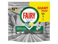 Automatinių indaplovių kapsulės FAIRY Platinum Lemon, 125 vnt.