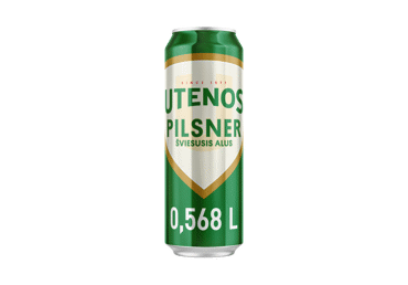 Alus UTENOS PILSNER, 568 ml