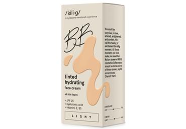 KILIG BB CREAM drėkinamasis veido kremas su atspalviu SPF25 LIGHT 50 ml