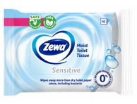 Šlapias tualetinis popierius ZEWA PURE, 42 vnt
