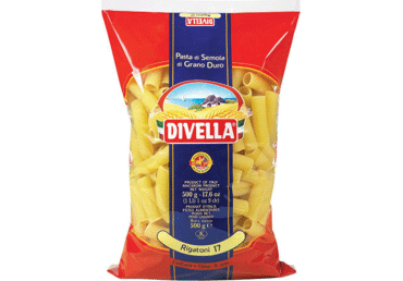 Makaronai DIVELLA RIGOLONI Nr. 55, 500 g