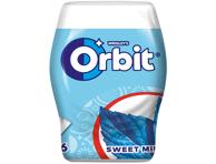 Kramtomoji guma ORBIT SWEETMINT, 64 g