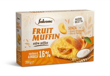 Keksiukai FALCONE su abrikosų įdaru, 200 g