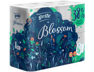 Tualetinis popierius GRITE BLOSSOM RECYCLED, 3 sl., 32 rit.