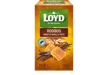 Raudonoji arbata LOYD su medumi ir vanile, 40 g - 1