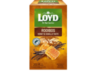 Raudonoji arbata LOYD su medumi ir vanile, 40 g