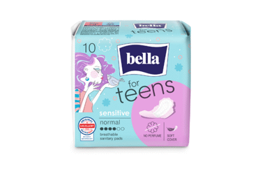 Higieniniai paketai BELLA FOR TEENS SENSITIVE, 10 vnt