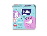 Higieniniai paketai BELLA FOR TEENS SENSITIVE, 10 vnt.