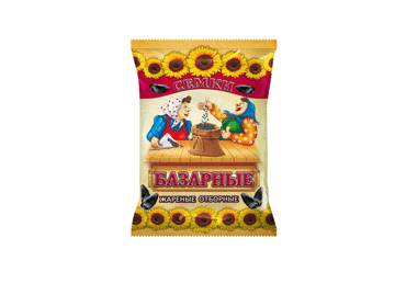 Juodos kepintos saulėgrąžų sėklos BAZARNYJE, 120 g Juodos kepintos saulėgrąžų sėklos BAZARNYJE, 120 g