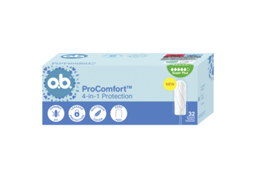 Tamponai O.B. PROCOMFORT SUPER PLUS, 32 vnt.