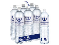 Natūralus gazuotas mineralinis vanduo NEPTŪNAS, 6 x 1.5 l