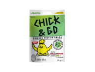 Džiovintas vištienos užkandis CHICK&GO su aitr. papr., nerūš., 25 g
