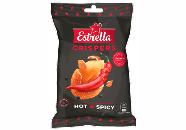Žemės riešutai apvalkale ESTRELLA CRISPERS, ait. paprikų sk., 140 g - 2