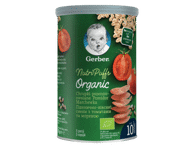 Ekol.aviž.trapučiai GERBER su pomidorais ir mork. (10+mėn.), 35 g