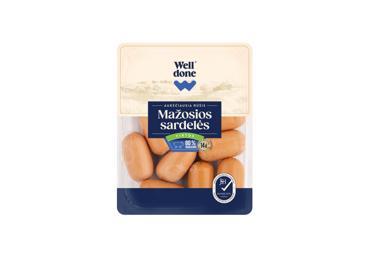 Mažosios virtos sardelės WELL DONE, I r., 450 g