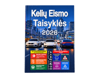 Knyga KELIŲ EISMO TAISYKLĖS, 1 vnt.