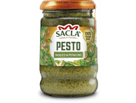 Pesto padažas su pistacijomis SACLA, 190 g