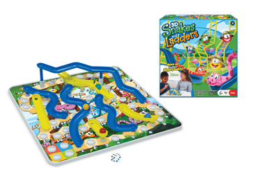Stalo žaidimas SNAKES AND LADDERS, 1 vnt. - 2