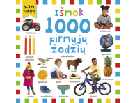 Knyga IŠMOK 1000 PIRMŲJŲ ŽODŽIŲ, 1 vnt.