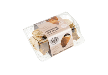 Sausainiai SKARELĖS su juodaisiais serbentais, 320 g - 1