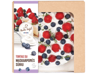 Tortas su maskarponės sūriu, mažas, 1 kg