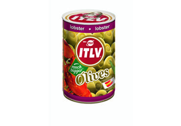 Žaliosios alyvuogės ITLV su omarų įdaru, 300 g