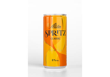 Gazuotas aromatizuotas vyno kokteilis ALITA Spritz Classic 8%, 200ml 