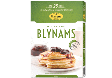 Miltinis mišinys MALSENA miltiniams blynams kepti, 400 g