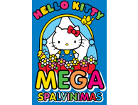 Knyga MEGA SPALVINIMAS HELLO KITTY, 1 vnt