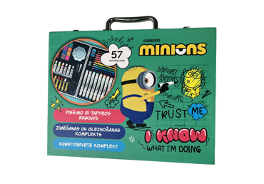 Kūrybinis rinkinys MINIONS, 57 dalių - 3